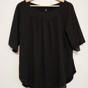 Loft Outlet Black Casual or Dressy Work Top - Size Small